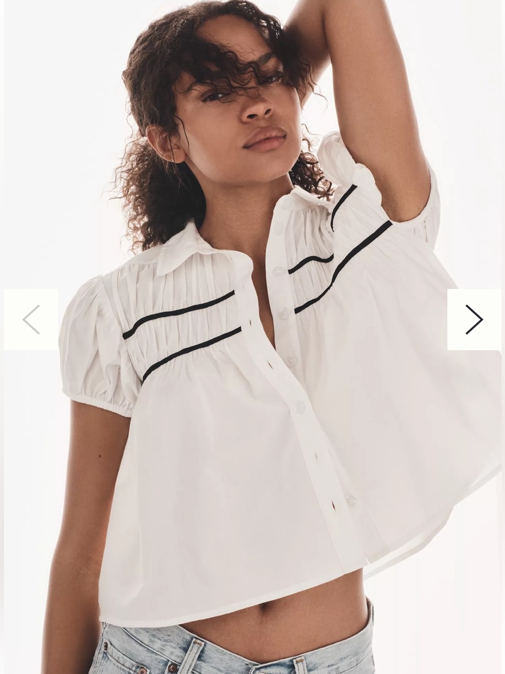 Anthropologie button down blouse